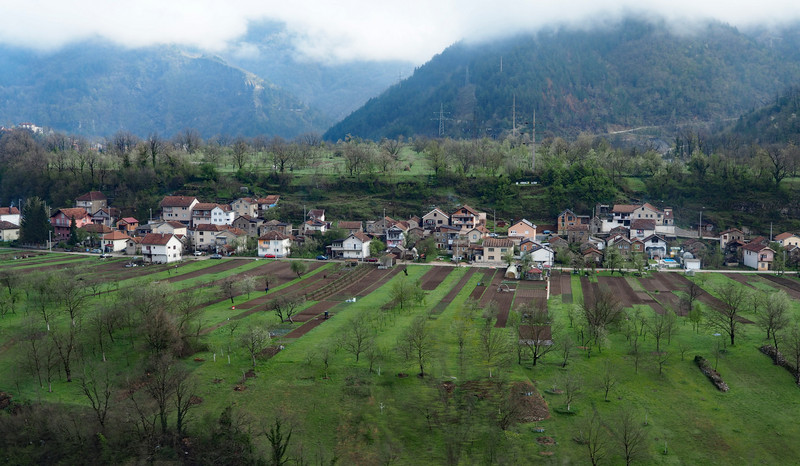 Jablanica town and farms