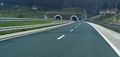 Toll road through a 5 km tunnel 