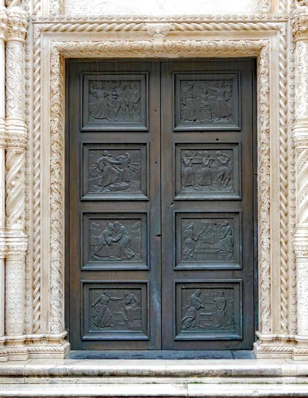 New doors of St James Cathedral
