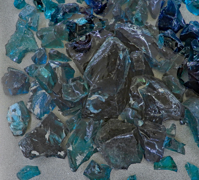 Ancient glass from shipwreck in 2 century