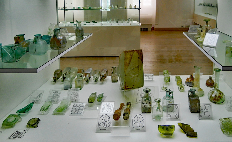 Ancient glass vessels