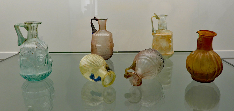 Blown jugs from Syria, 1 century 
