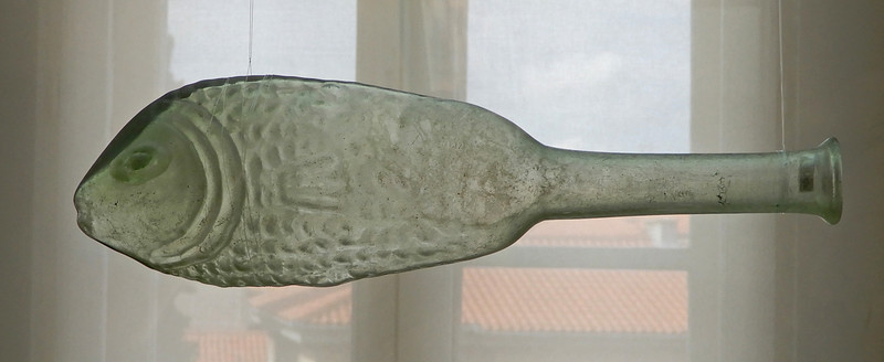 Glass bottle 1 - 2 century 