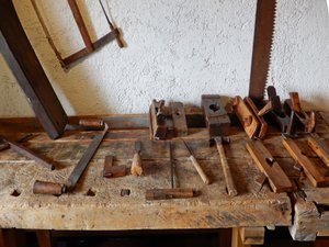 Traditional woodworking tools 