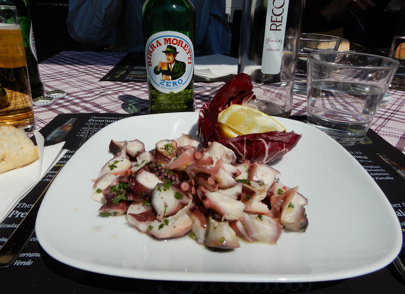 Octopus salad at Bartellomo’s 