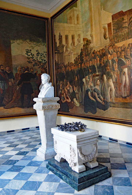 Paintings depicting the founding of Havana 1519