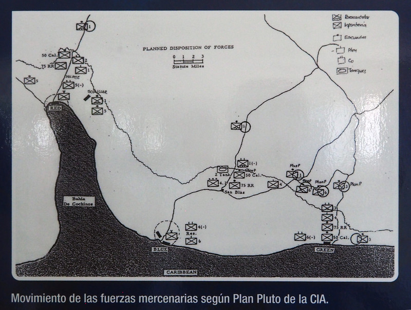 Bahia De Cochinos deployment map