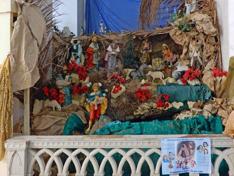 Christmas creche in the Cathedral 