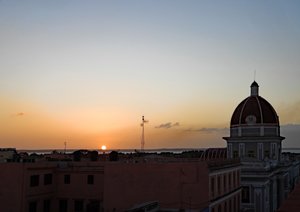 Sunset over Cienfuegos