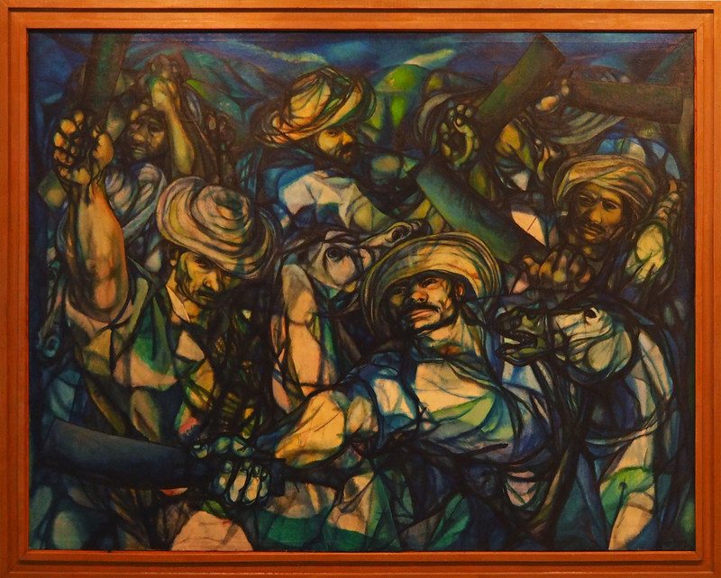 "Milicias campesinas" by Servando Cabrera Moreno 1961 