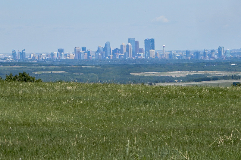 Calgary skyline from ASCCA 