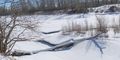 Bow River ice 