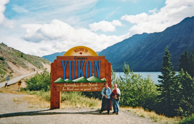 Judith and Ruth entering the Yukon