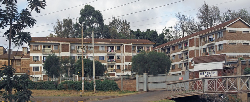 Middle class housing in Nairobi