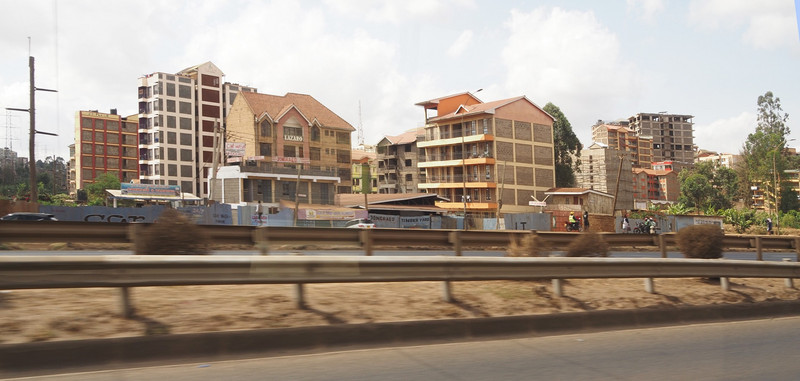Residences for commuters into Nairobi 