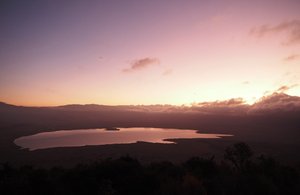 Sunrise over Ngorongoro 