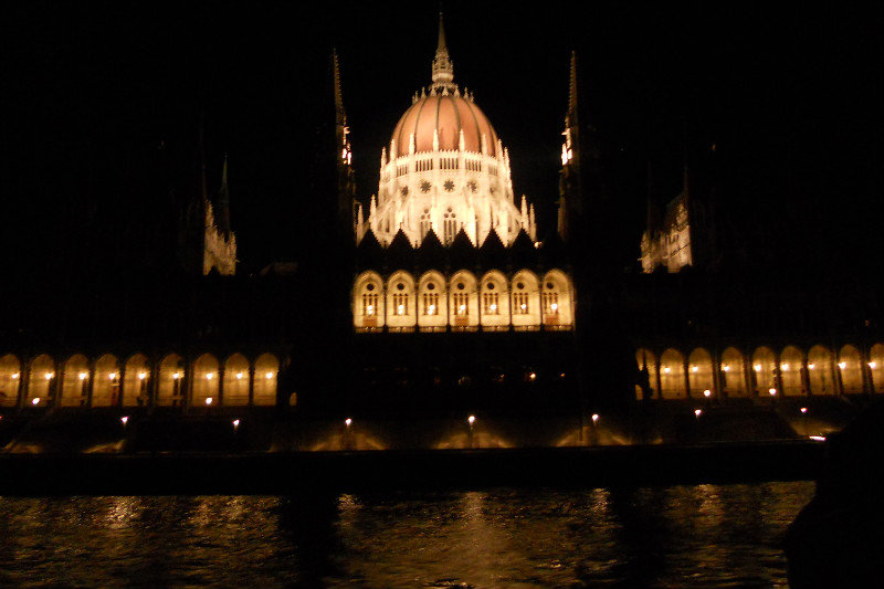 Parliament Building by night