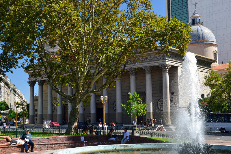 Metropolitan Cathedral on Plaza de Mayo