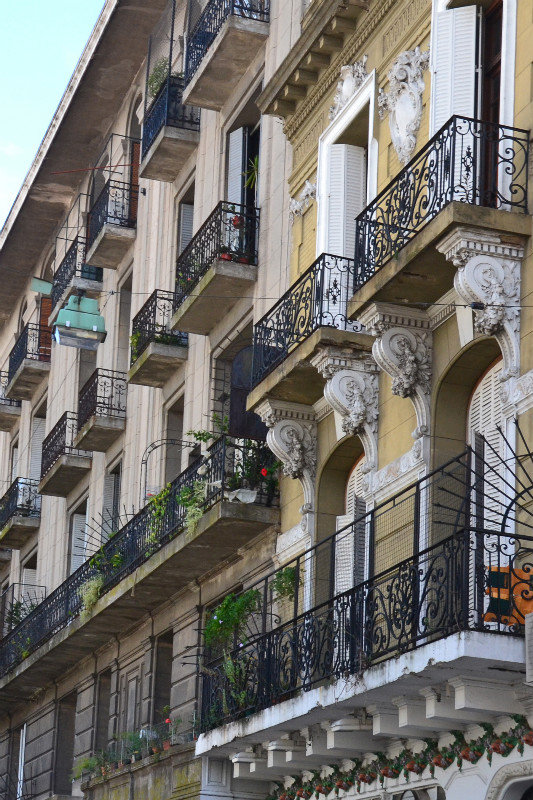 San Telmo balconies