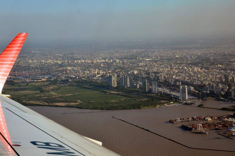 Buenos Aires from the air