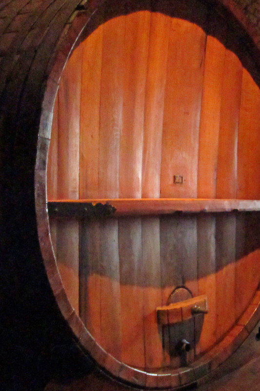 Old fermentation cask
