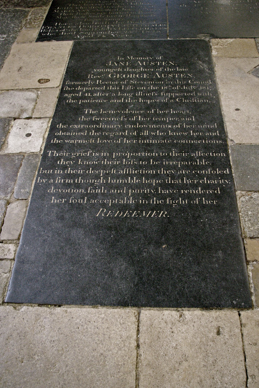 Jane Austen's grave 