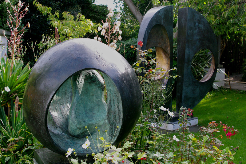 Barbara Hepworth sculptures