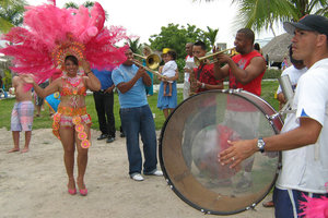 Carnival at Playa Blanca