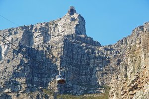 Cable car to the top of Table Mountain