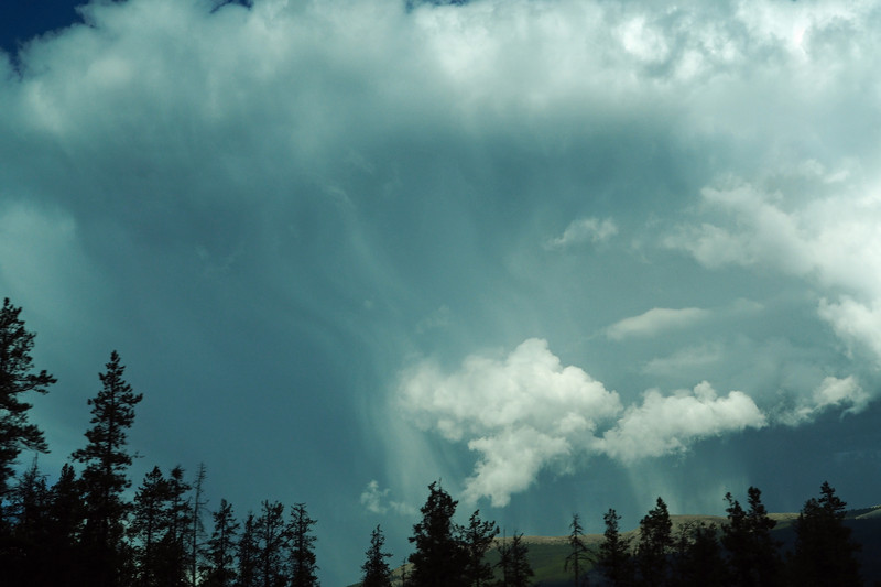 Spectacular clouds near Jasper