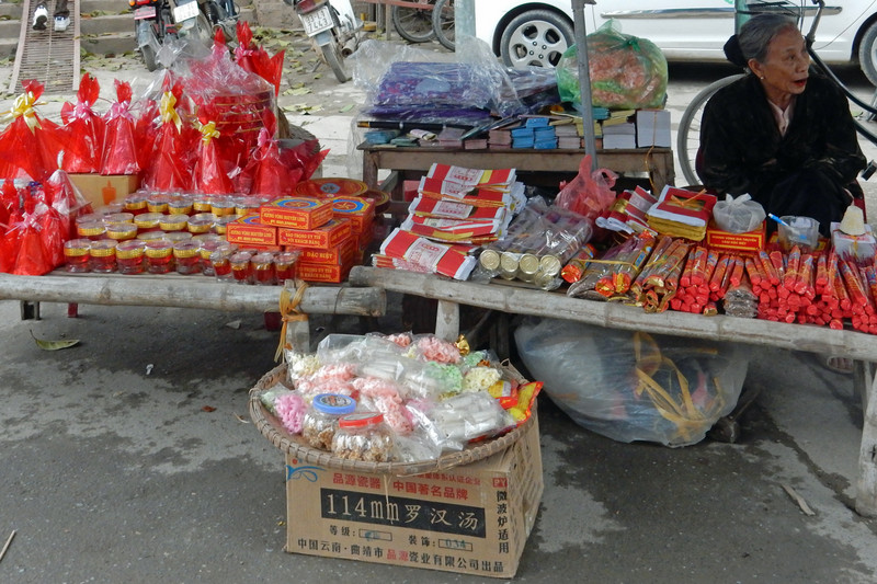Vendor of candies and sweets