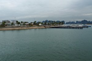 Ha Long Bay docks