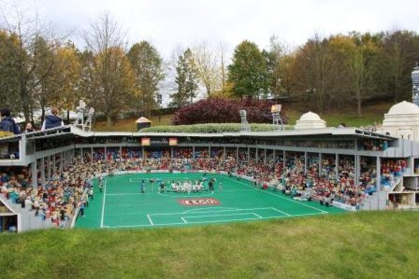 Lego Mini-Figure Football Stadium