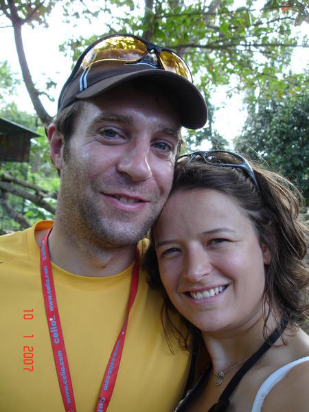 Us at the butterfly farm