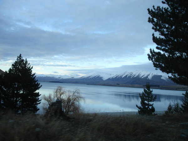 On the way to Tekapo