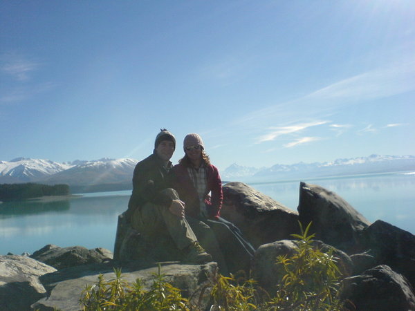 Us at Lake Pukaki