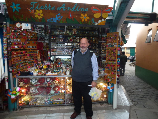 At the Market for Artisans in Quito