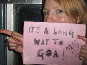 It's a long way to Goa . . .