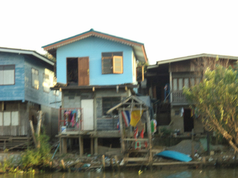 Houses on the river