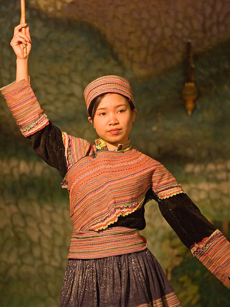 Hmong dancer