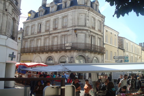 Downtown Chalais and Market