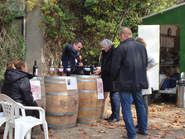 Wine tasting French Style