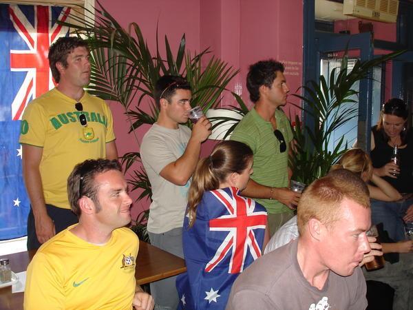 Aussie supporters