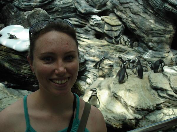 Jess and penguins