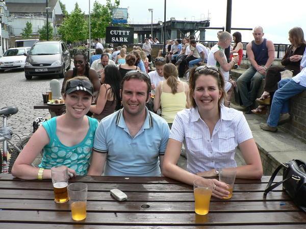 Drinks at the Cutty Sark