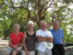 Robin, Rolande, Angus and Rodger