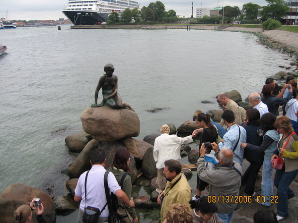Little Mermaid , Copenhagen  8-2006