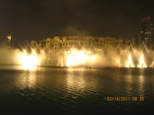 Dubai water show