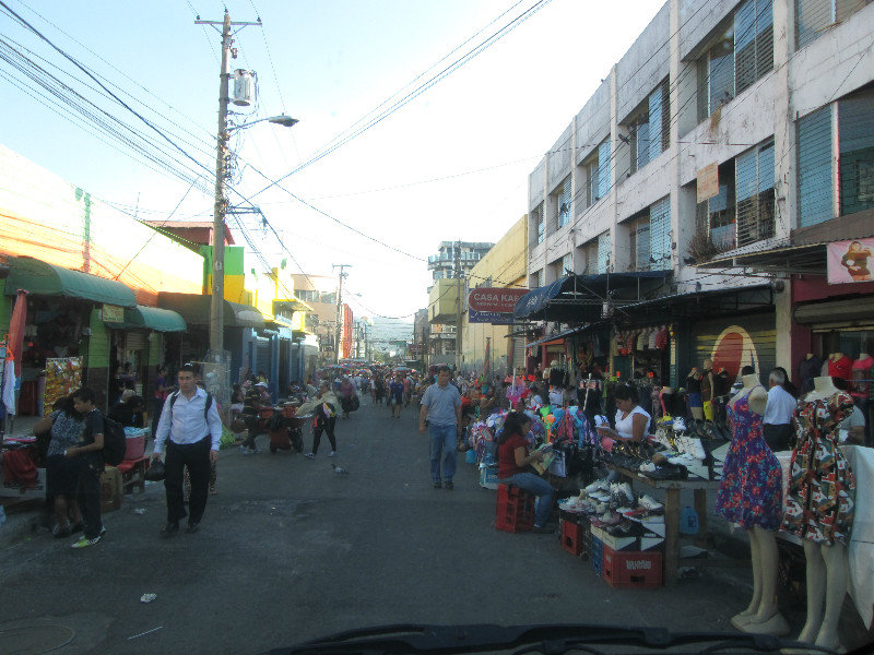 Old town in San Salvador