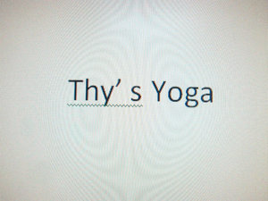 Thy's Yoga: Song vui song khoe.
